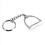1Pcs Simple Elegant Design Western Stirrup Keychai 4