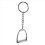 1Pcs Simple Elegant Design Western Stirrup Keychai 2