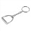 1Pcs Simple Elegant Design Western Stirrup Keychai 3