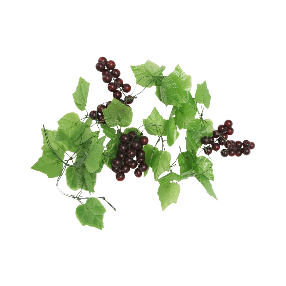 2X Kã¼Nstliche Weinrebe Kranz Obst Fã¼R Heim Garten Dekoration 4852750281248