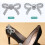2Pcs Crystal Rhinestones Bow Shoe Clips Wedding Br 7
