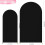 Wedding Arch Cover, Arch Backdrop Stand Cover for 4