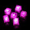 12PCS Waterproof LED Ice-Cube Flashing Glow in the 7