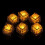 12PCS Waterproof LED Ice-Cube Flashing Glow in the 2
