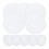 5 Pcs Foldable Flying Disc Fans 9.8 Inch Sublimati 1