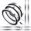 3 Pcs Solid Foil Washi Tape,Decorative Adhesive Ma 2