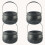 12PCS Halloween Witch Pot Plastic Mini Cauldron Bl 7
