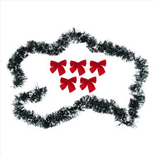 2M Christmas Eve Decoration Bar Tops Ribbon Garlan