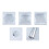 Mirror Wall Sticker Rectangle Self Adhesive Room D 9