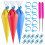 122Pcs Tipless Piping Bags - 100Pcs Disposable Pas 1