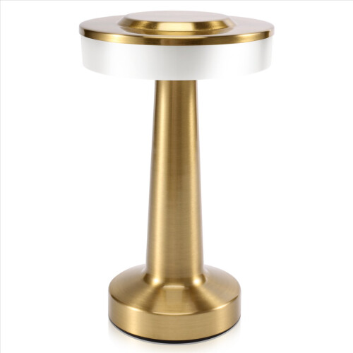 Touch LED Rechargeable Table Lamp Dining Hotel Bar 2