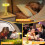 Touch LED Rechargeable Table Lamp Dining Hotel Bar 9
