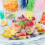 50Pcs Umbrellas for Drinks, Coconut Palm Tree Umbr 8