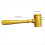 24 PCS Judge Gavel Prop Mini Wood Hammers Mallets 5