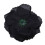 200 Pcs Black Rose Artificial Silk Flower Party We 6