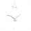 Soaring Seagulls Hanging Mobile Wing Wood Flying S 1