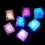 12PCS Waterproof LED Ice-Cube Colorful Slow Flashi 8