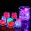 12PCS Waterproof LED Ice-Cube Colorful Slow Flashi 5