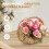 2 Pcs Hand-Held Flower Arrangement Basket Hand-Wov 5