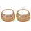 2 Pcs Hand-Held Flower Arrangement Basket Hand-Wov 3