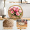 2 Pcs Hand-Held Flower Arrangement Basket Hand-Wov 7