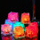 12PCS Waterproof LED Ice-Cube Colorful Slow Flashi 10