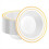 30 Pack Plastic Disposable Bowls, 12oz Salad Bowls 1