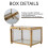 Geometric Glass Style Jewelry Box Table Container 7