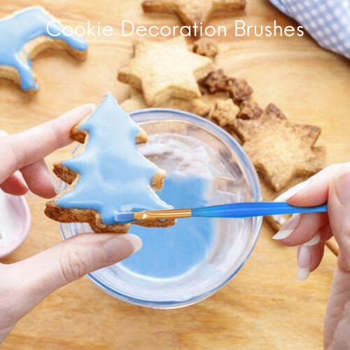 11 Pcs Cake Decorating Brushes Tools Set Cookie Fo 2