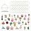 30PCS Wine Glass Charms Drink Identifiers for Stem 5