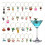 30PCS Wine Glass Charms Drink Identifiers for Stem 4