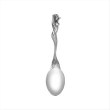 Halloween Spoon Mermaids Handle Tableware Vintage Dinner Table Flatware Set Christmas Gifts D