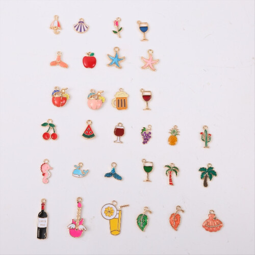 30PCS Wine Glass Charms Drink Identifiers for Stem 2