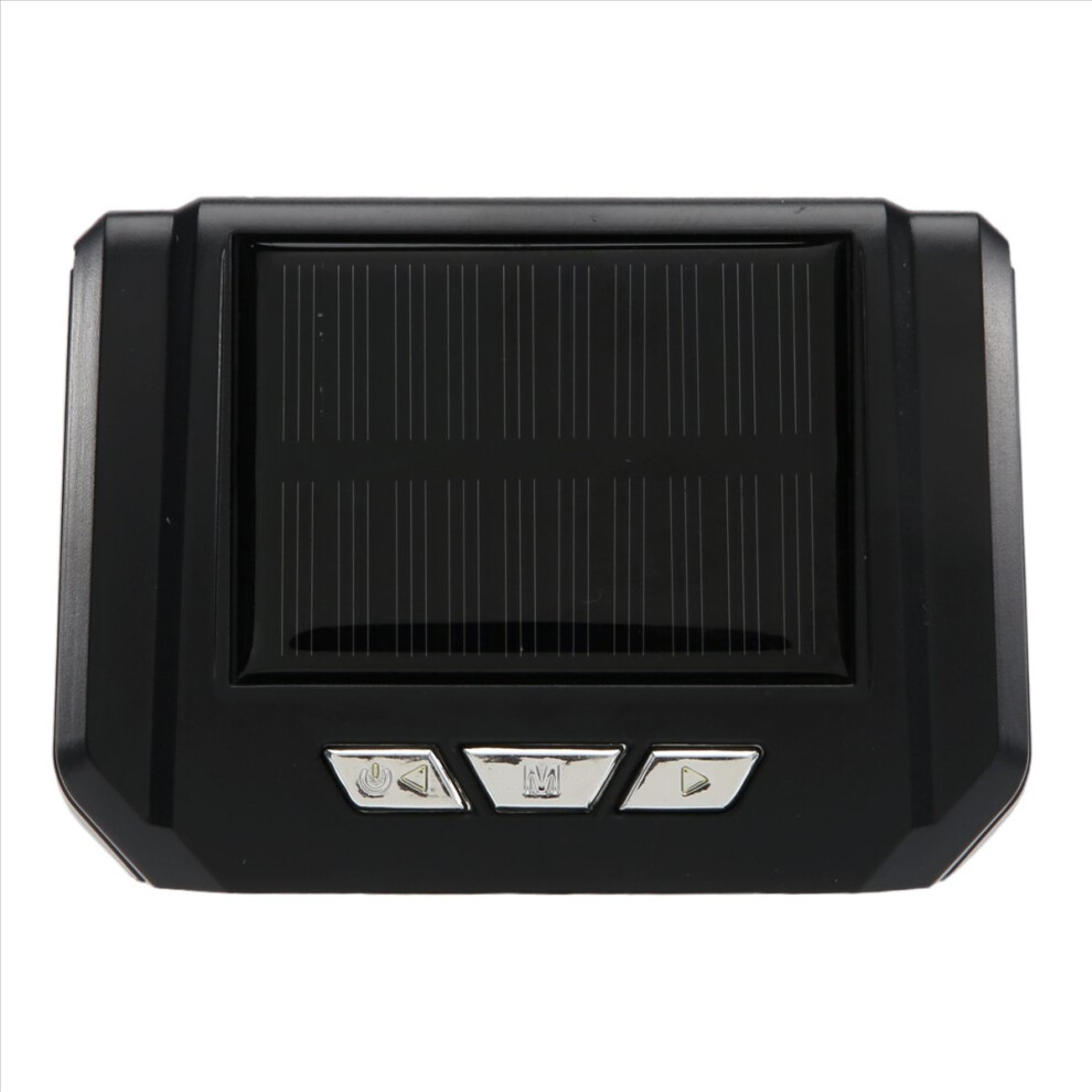 Car Solar Digital Clock With Lcd Time Date In-Car 4852750283822