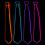 Glowing Tie EL Wire Neon LED Luminous Party Halowe 6