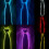 Glowing Tie EL Wire Neon LED Luminous Party Halowe 5