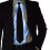 Glowing Tie EL Wire Neon LED Luminous Party Halowe 11