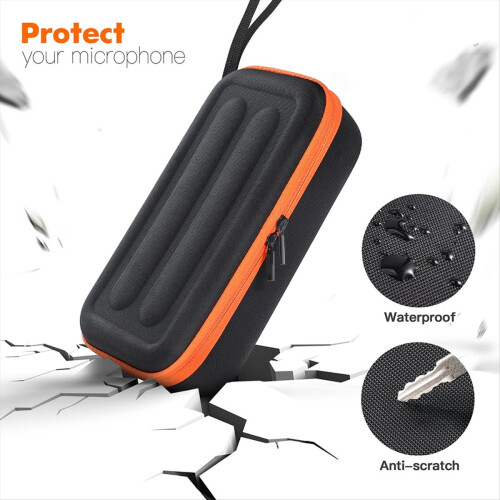 For PartyBox Microphone Storage Bag Shockproof EVA 2
