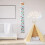 C Canvas Growth Chart for Kids -Unisex Room Wall D 5