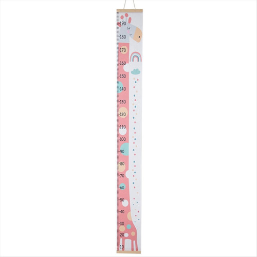 C Canvas Growth Chart for Kids -Unisex Room Wall D 1