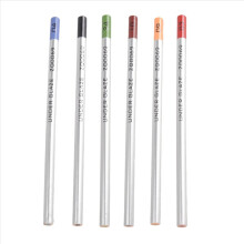 6Pcs Underglaze Pencils for Pottery for Decorating Fused Glass and Under Glaze Ceramics