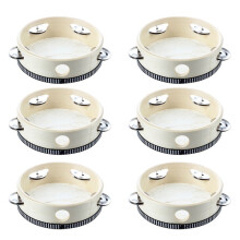 6" Musical Tambourine Tamborine Drum Round Percussion Gift for KTV Party X6 I016183