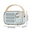 Retro Speaker 360 Stereo Effect Bluetooth Mini Vin 1