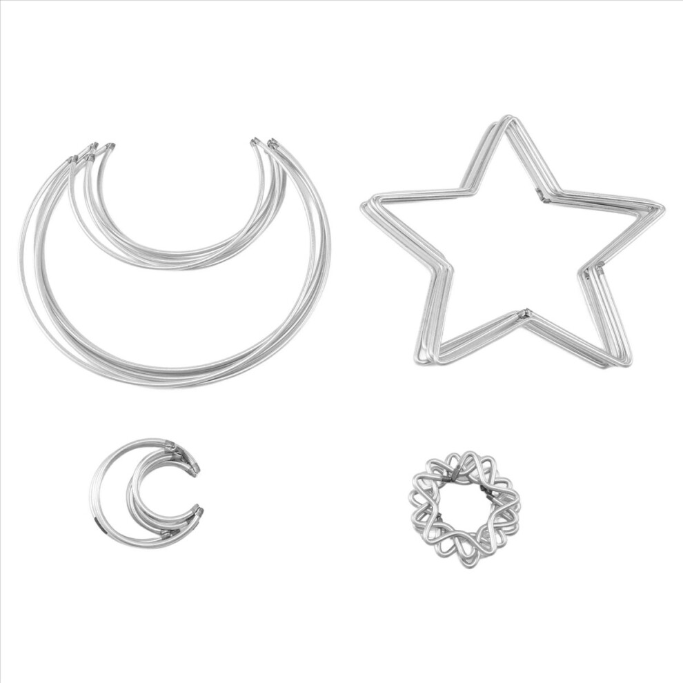 Moon Catcher Metal Hoop Rings Circle Macrame For D 4853093931494