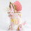 Cake Topper Balls Artificial Flower Small Fan Deco 9