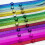 520 Sheets Glitter Paper Folding Stars Strips Luck 9