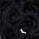 80 Pcs Black Rose Artificial Silk Flower Party Wed 9