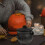 Mini Metal Cauldron,Black Buckets with Handle for 7