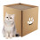 Cat Cardboard House with Scratch Pads Play & Home 3