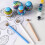 Slanting Fine Line Paint Pen Set 0.7/0.5/0.4mm Hea 7